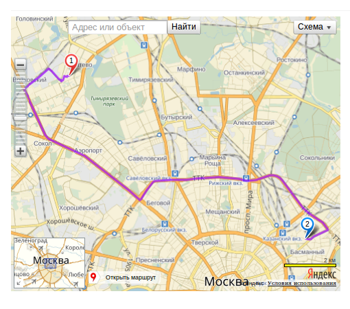 «Яндекс маршрут до офиса» от разработчика «Shtoltc»