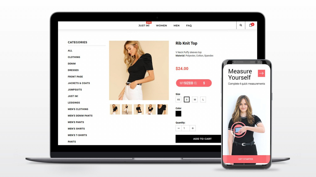 «MySizeID - размерные рекомендации для интернет-магазина одежды» от разработчика «MySizeID»